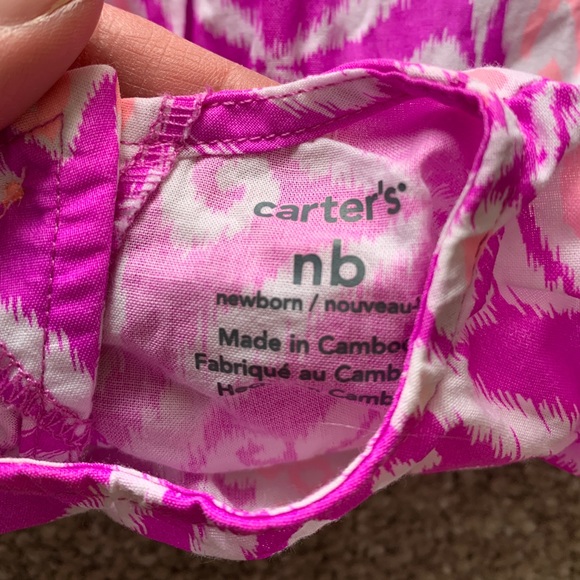 Carters spring summer romper - Picture 3 of 3